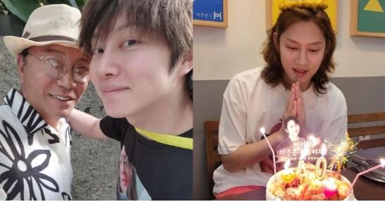 李秀满的最爱？Super Junior金希澈再和李秀满同框出游，炫耀什么叫被老板疼！