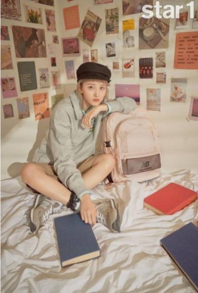 韩国女团IVE成员金秋天最新杂志写真清凉感和少年感兼具