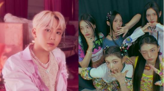 男团SEVENTEEN近日通过Weverse直播，分享了遇见NewJeans时发生的小插曲，真的又意外又好笑