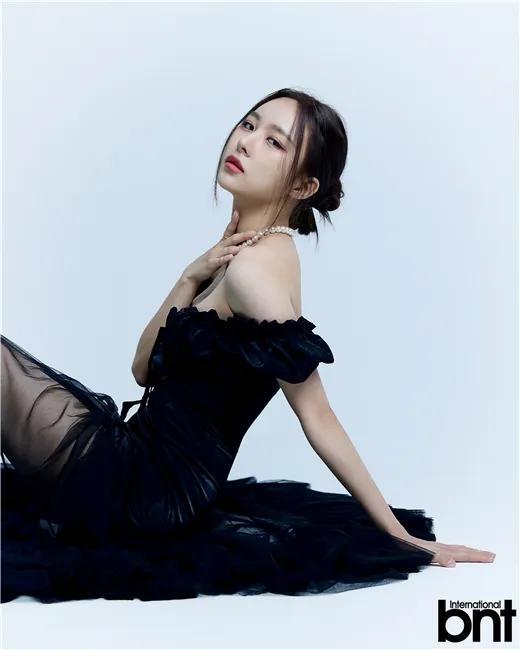 韩国女星韩楚林 肤白貌美就是不红